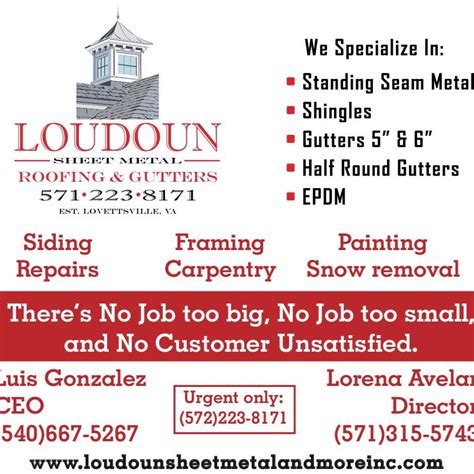 loudoun sheet metal chantilly va|loudoun county va gutters.